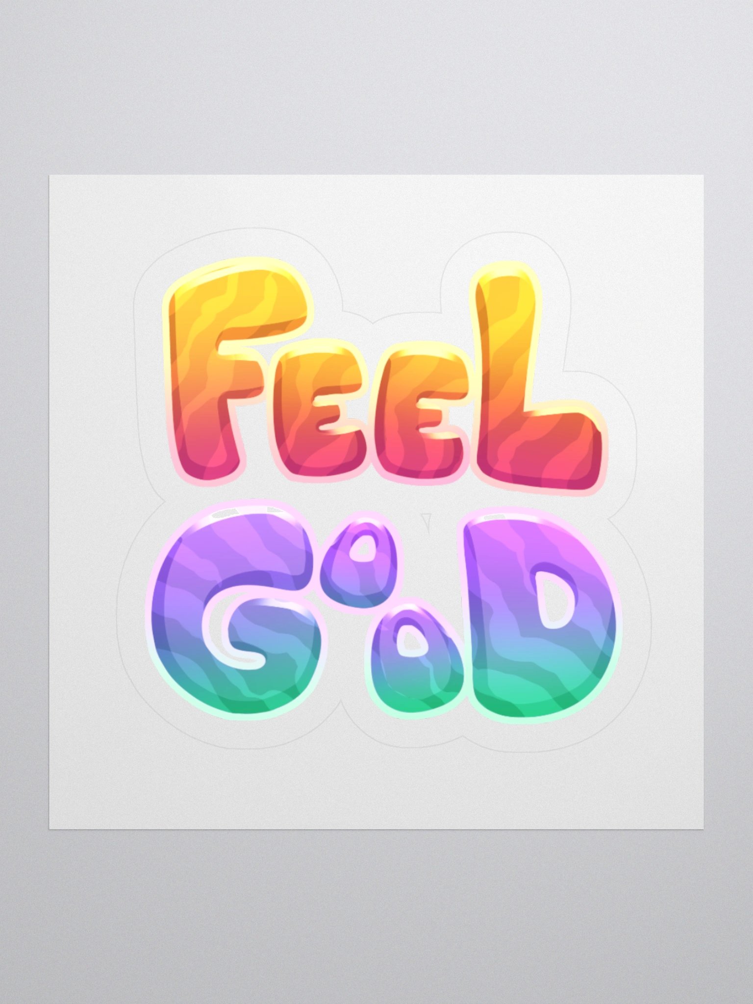 Feel Good Sticker product image (1)