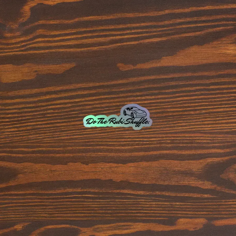Rubi Shuffle Holographic Sticker product image (5)