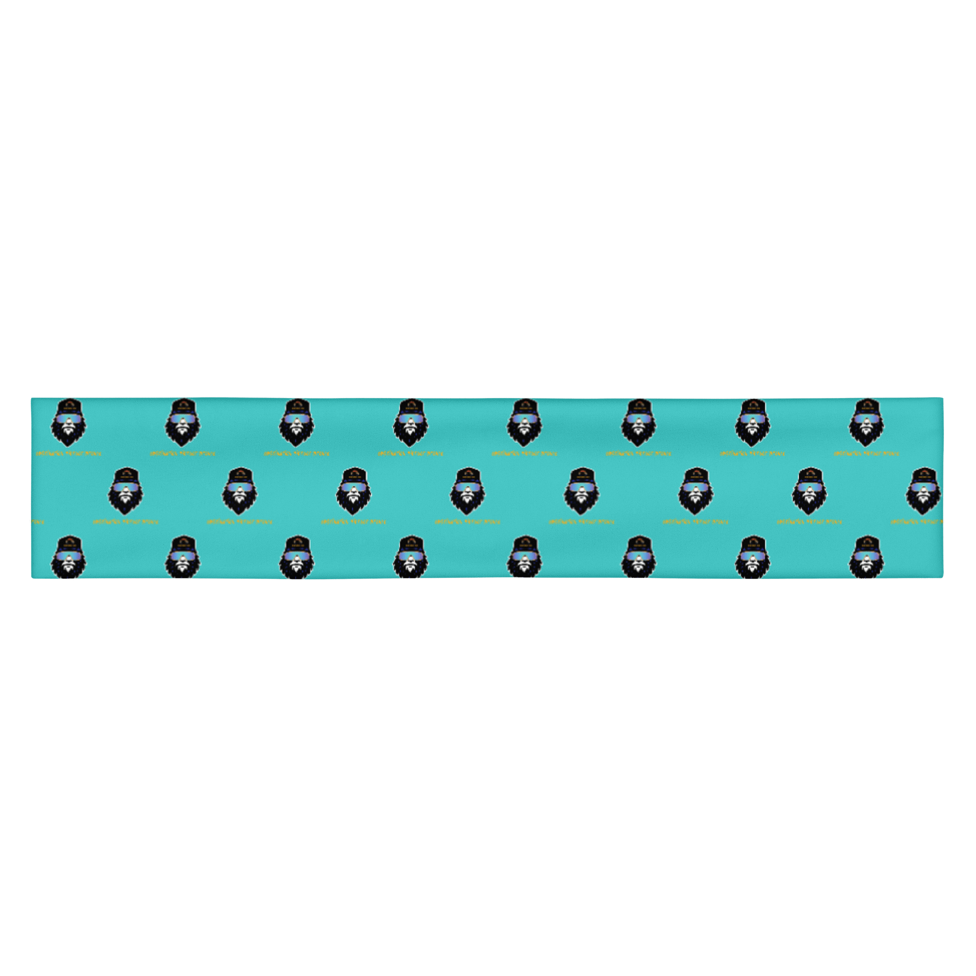 Destination Bigfoot Bronco Monogram Bigfoot Logo Headband (Dark Turquoise) product image (1)