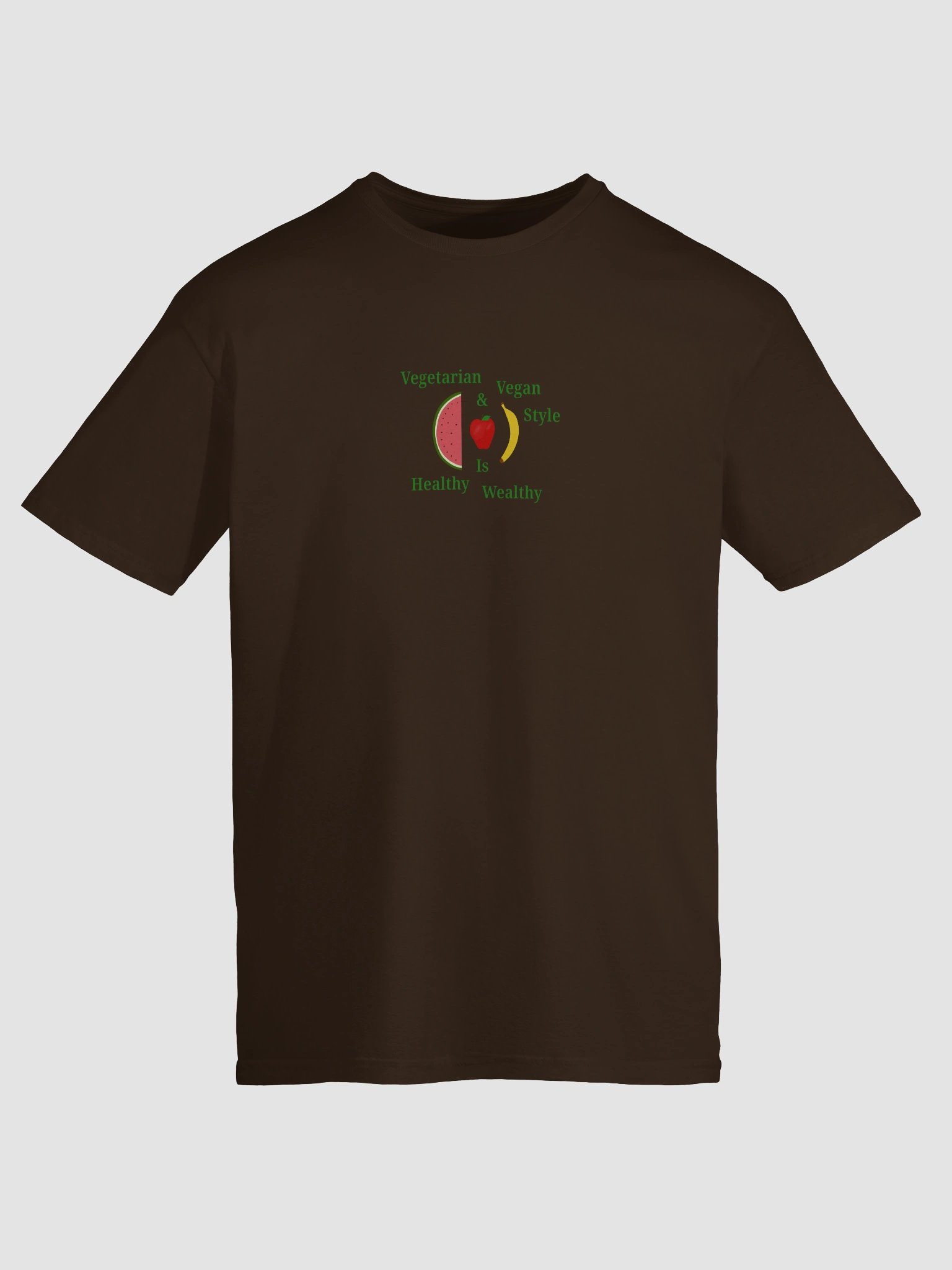 Healthy Wealthy Vegetarian & Vegan Tee product image (9)