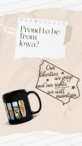 🌽 From rolling fields to heartfelt gifts - celebrate Iowa with our exclusive state-themed collection!
Featuring mugs, tumbler...