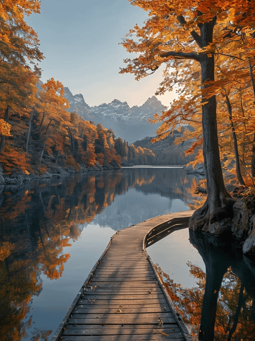 Autumn Serenity Framed Poster product image (1)