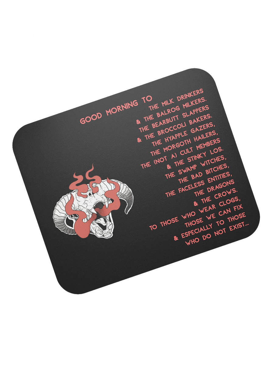 Cult Mousepad - Good Morning product image (7)