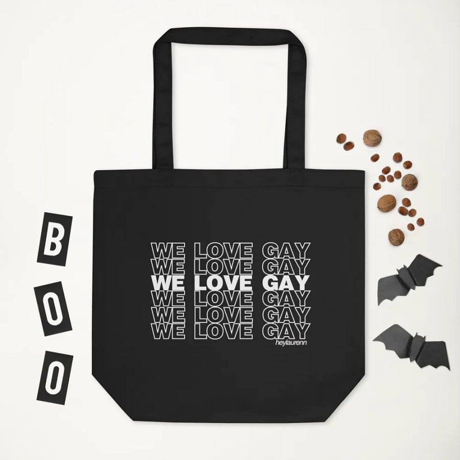we love gay tote bag product image (3)