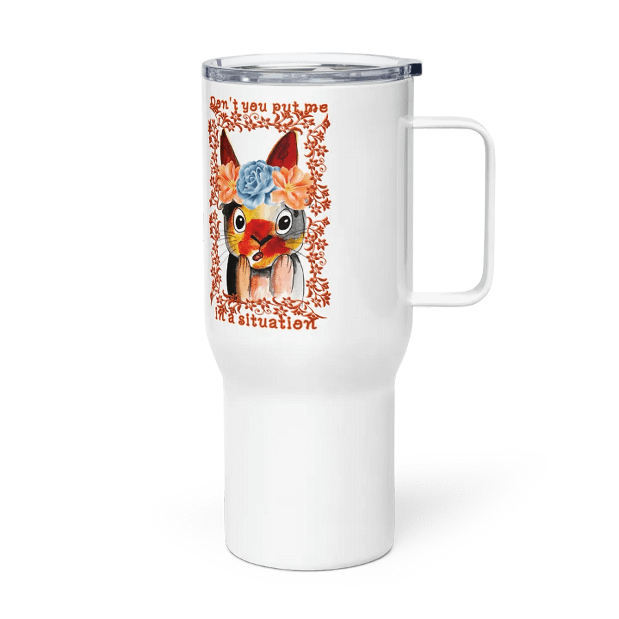 KC, Don't You Put Me In a Situation (bunny), Tall Tumbler product image (4)