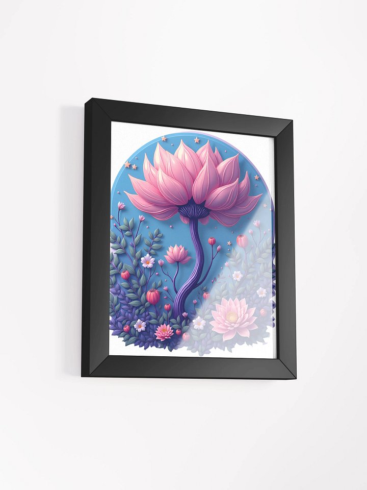 Retro Moonlit Bloom: Starry Sanctuary Poster product image (18)