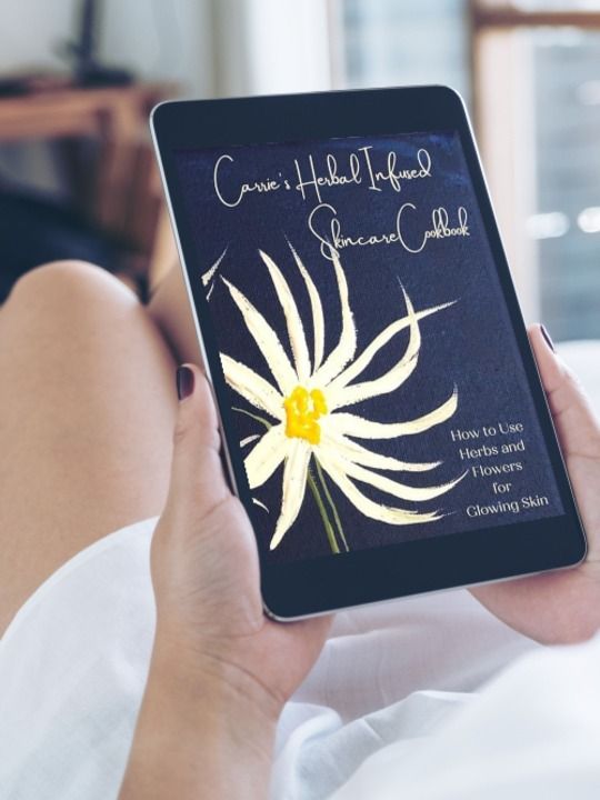 Carrie's Herbal Infused Skincare Cookbook: How to Use Herbs and Flowers for Glowing Skin product image (2)