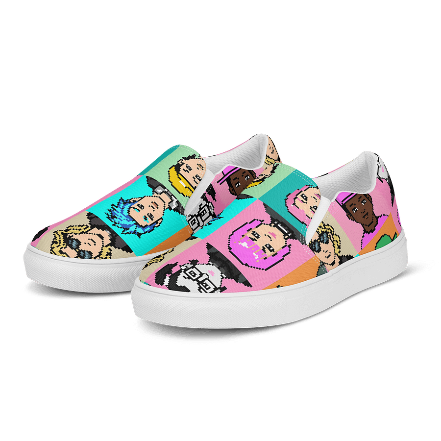 Pixel Portraits Women's Canvas Shoes product image (3)