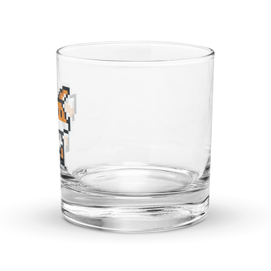 Pixel Fox Rocks Glass product image (2)