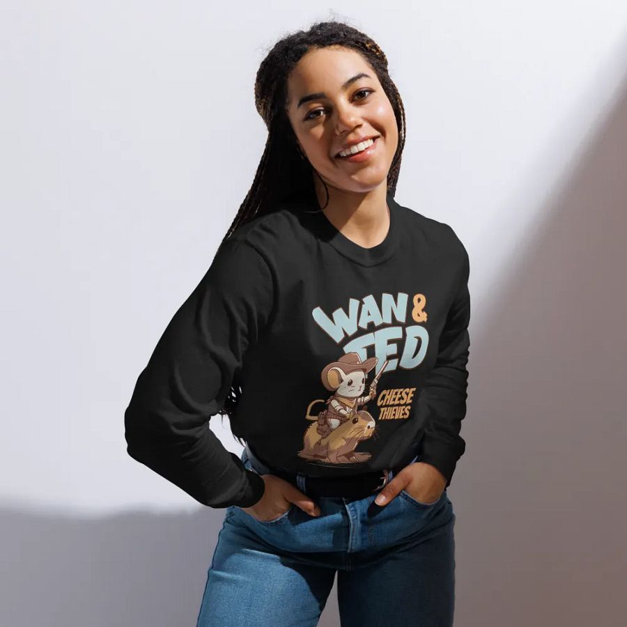 Wild West Rodent Adventure Long Sleeve Shirt product image (8)