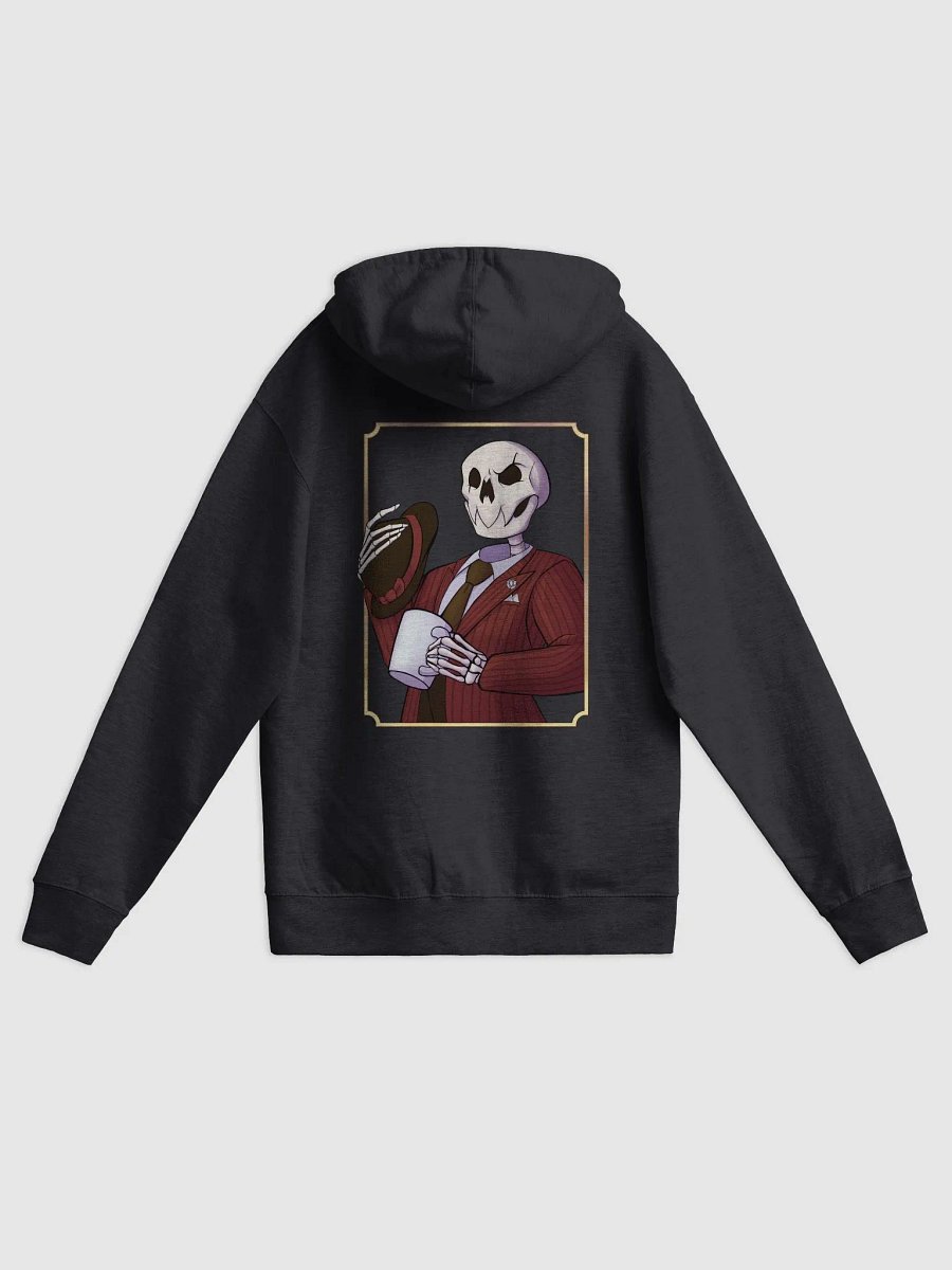 "Cup O' Bones" Unisex Zip-Up Hoodie (80% Cotton. 20% Polyester, Regular Fit) product image (1)