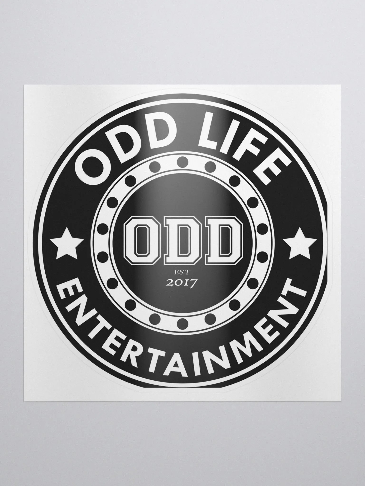 Oddlife Entertainment Sticker product image (1)