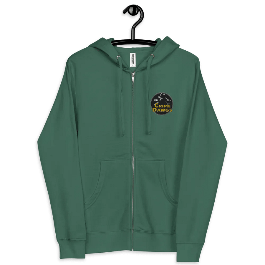 Mr. E's Official Crime DAWGS Embroidered Zip-Up Hoodie product image (4)