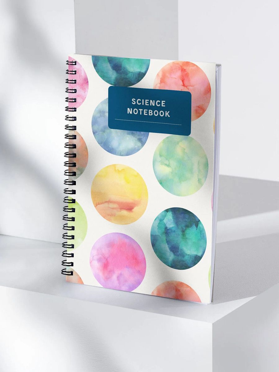 Watercolor Whimsy Spiral Notebook product image (4)