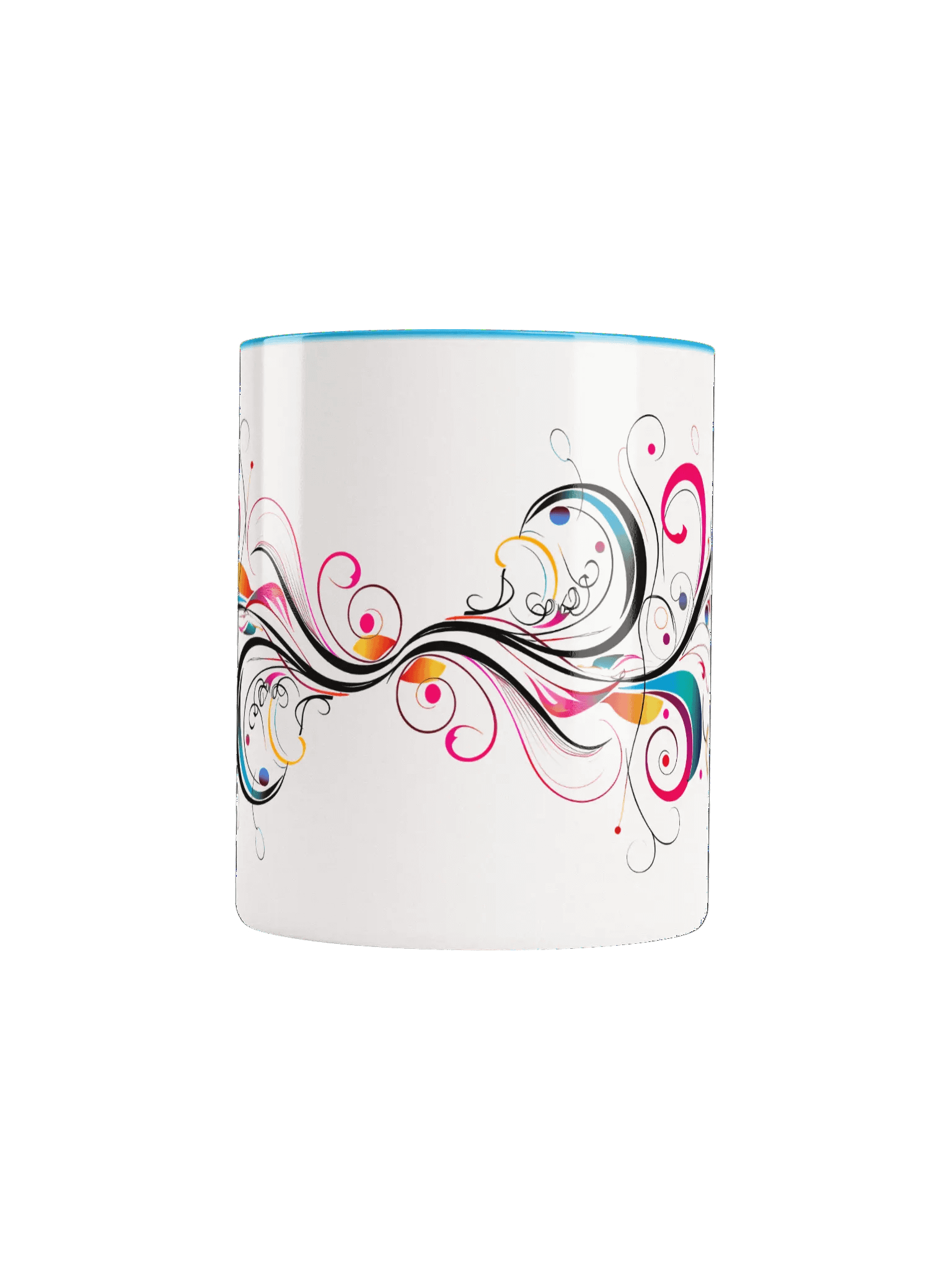 Vibrant Swirls Ceramic Mug product image (34)