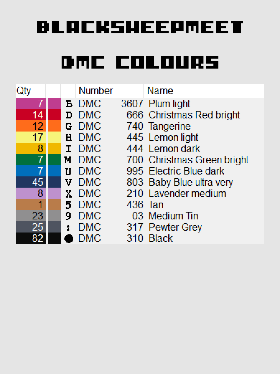 Blacksheepmeet Pixel Art product image (4)