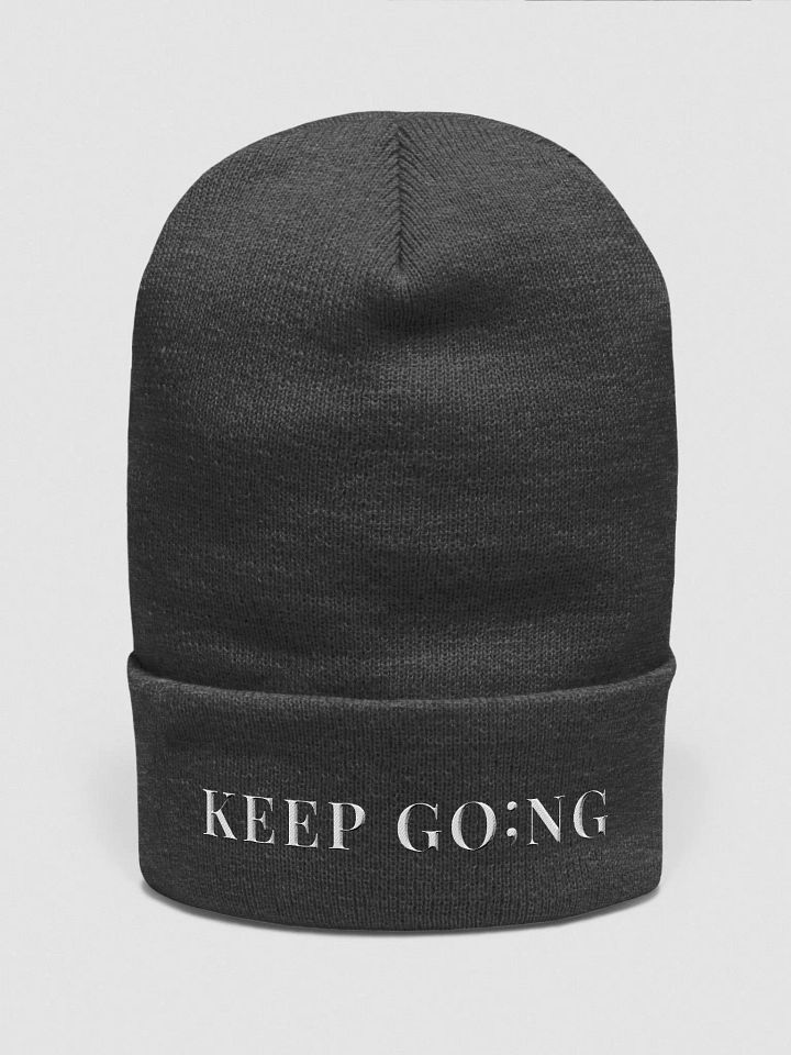 Keep Go;ng Cuffed Beanie product image (1)