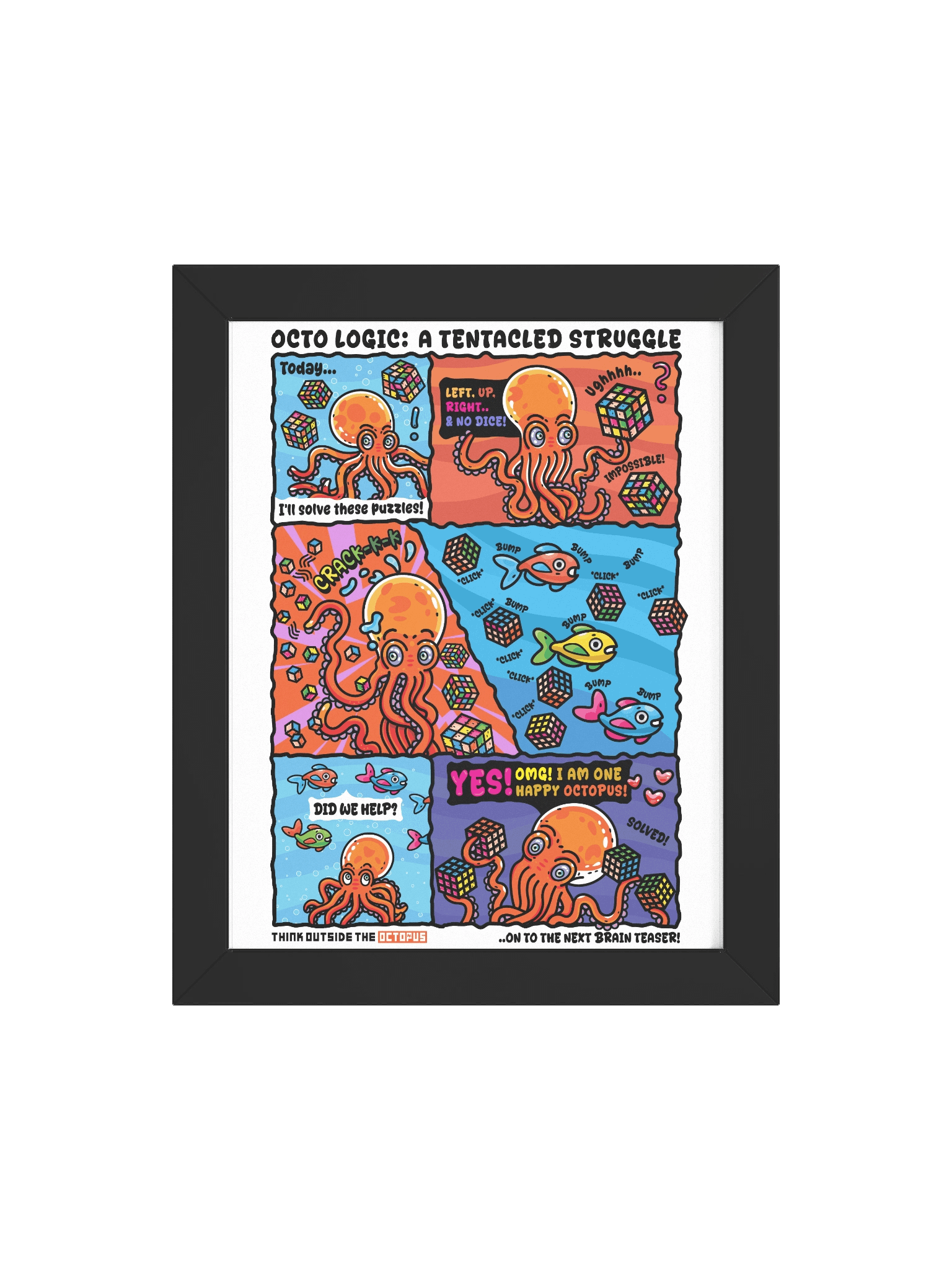 Octo Logic Framed Comic product image (22)