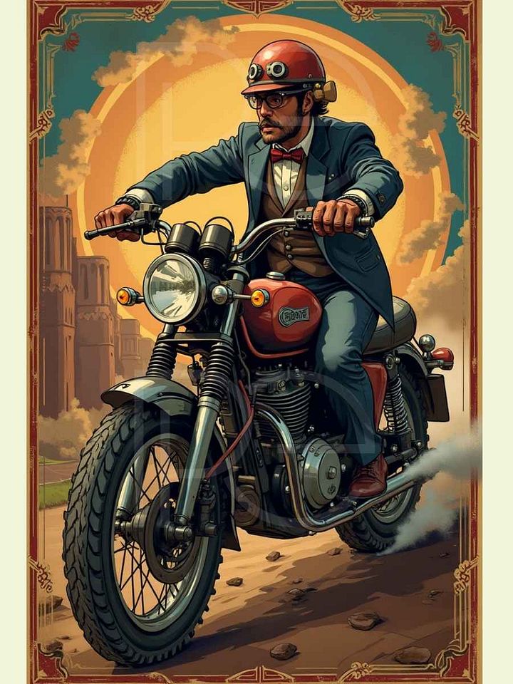 The Gentleman Rider - 12x18 product image (1)