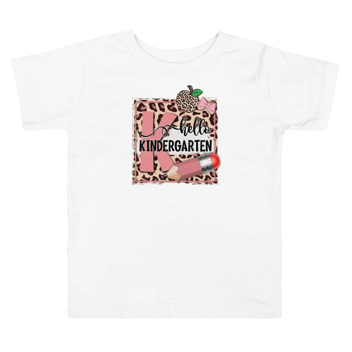 Hello Kindergarten Playful Toddler T-Shirt product image (2)