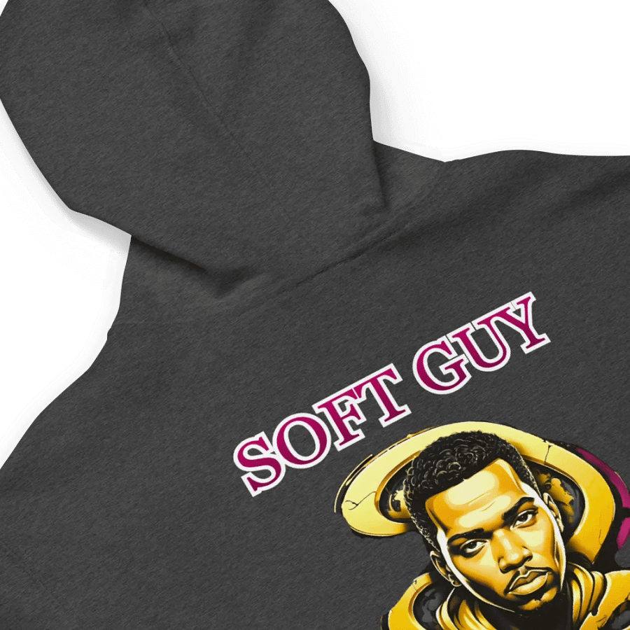 SOFT GUY ERA ZIP HOODIE (HEATHER CHARCOAL)) product image (3)