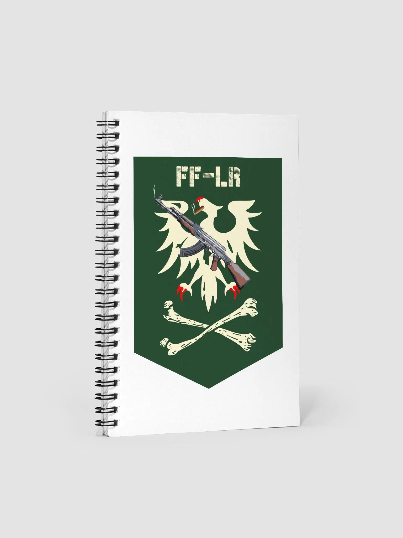 Federation Front Line Report Emblem Spiral Notebook product image (1)