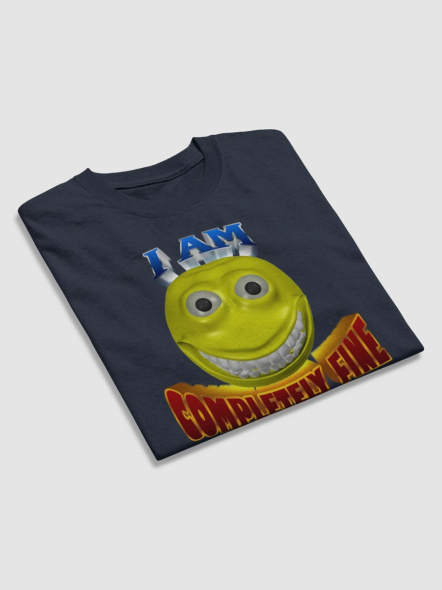 I am completely fine cursed emote T-shirt product image (4)