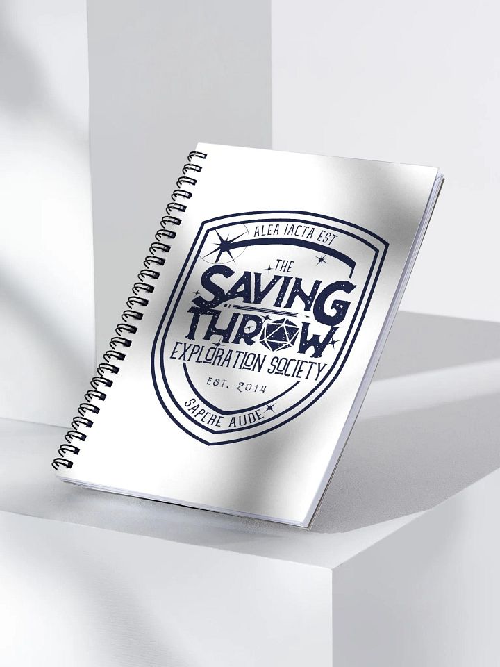 Alea Iacta Est - Exploration Society Spiral Notebook product image (1)
