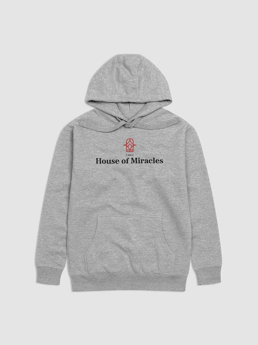I am a House of Miracles | Hoodie | Black Print product image (3)