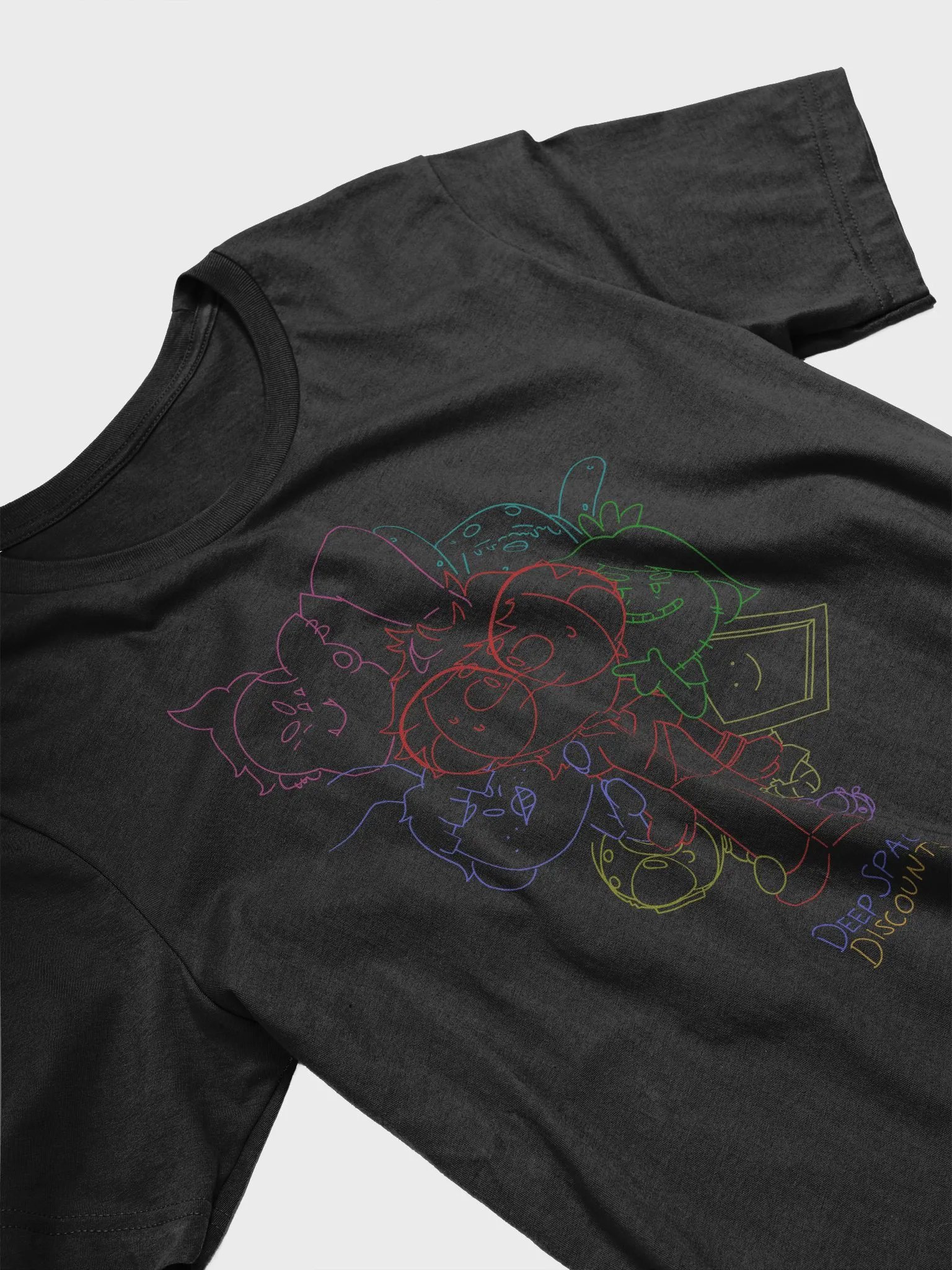 Deep Space Discounts Line Art Tee product image (8)