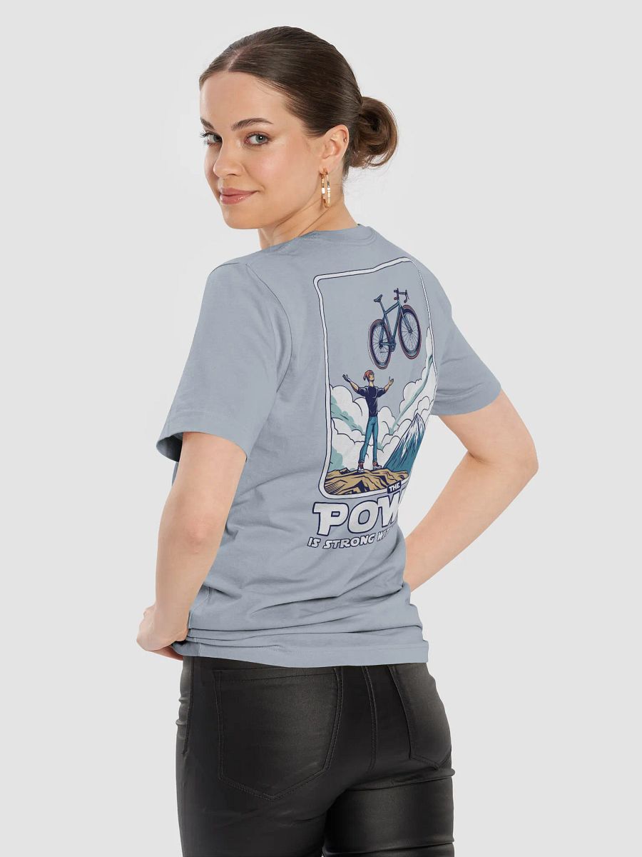 The Power is strong with this Dad cycling design T-Shirt product image (9)
