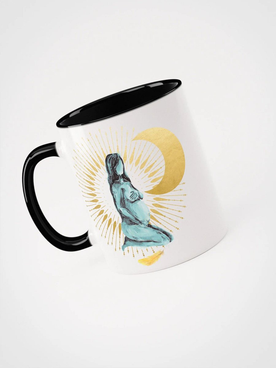 Goddess Golden Moon in Teal with Black Handle product image (5)