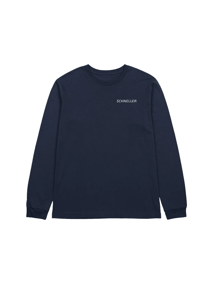 Unisex Supersoft Long Sleeve Tee - white logo product image (1)