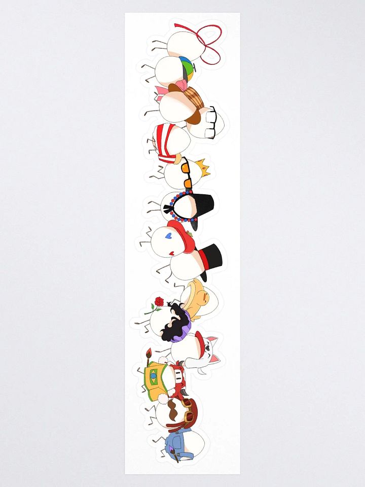 Egg Lineup! - Sticker product image (2)