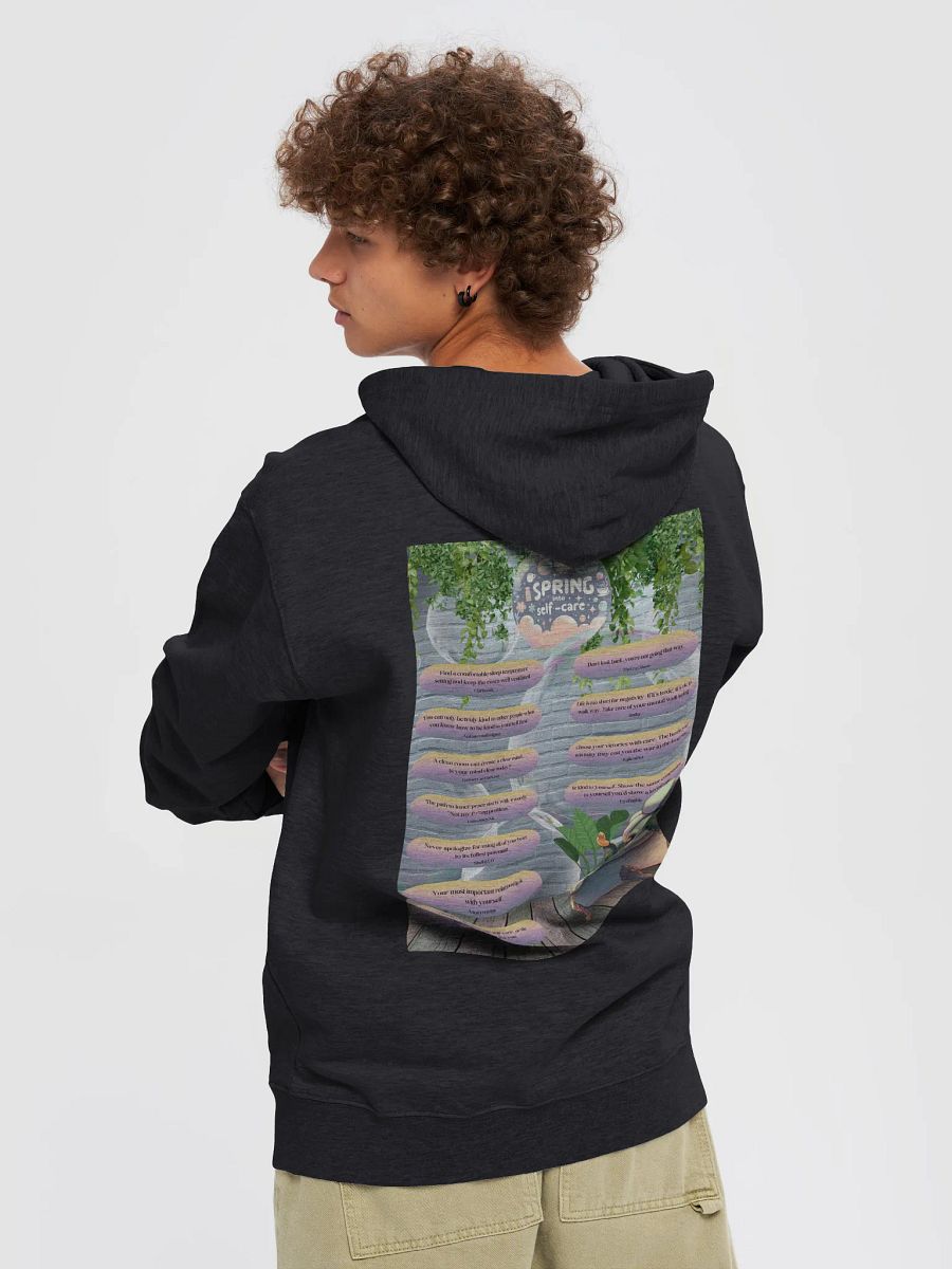 Spring Into Self Care Zip-Up Hoodie product image (21)