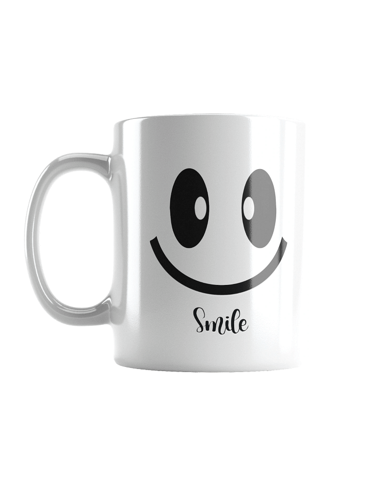 Smile Mug – Cute and Funny Face Coffee Cup, Adorable Gift Idea product image (1)