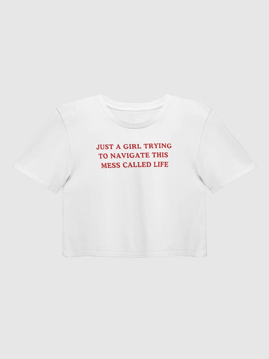 Mess Life Women's Crop Top product image (4)