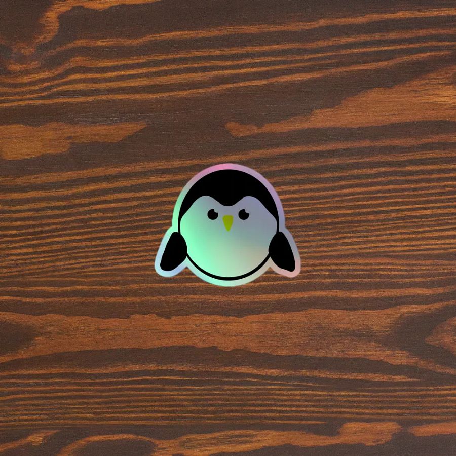 OfPingu,s holographic sticker product image (3)