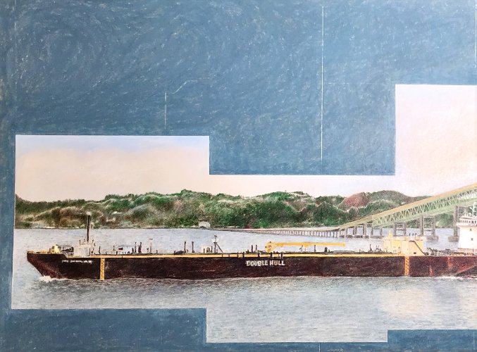 View from the Cannery Pier Hotel in Astoria, Oregon 04.16.20 (Left Side) product image (1)