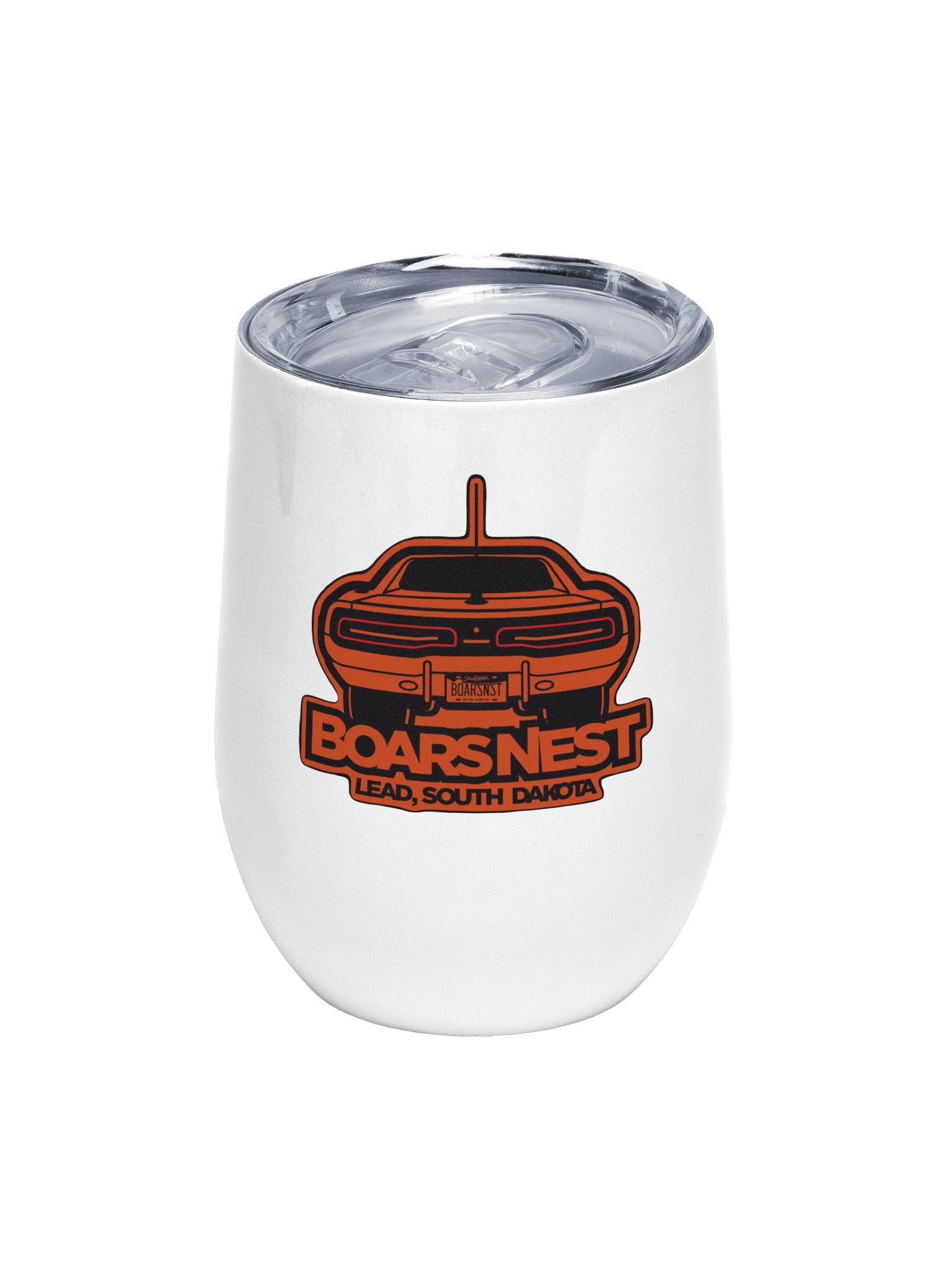 Retro Car License Plate Wine Tumbler product image (1)