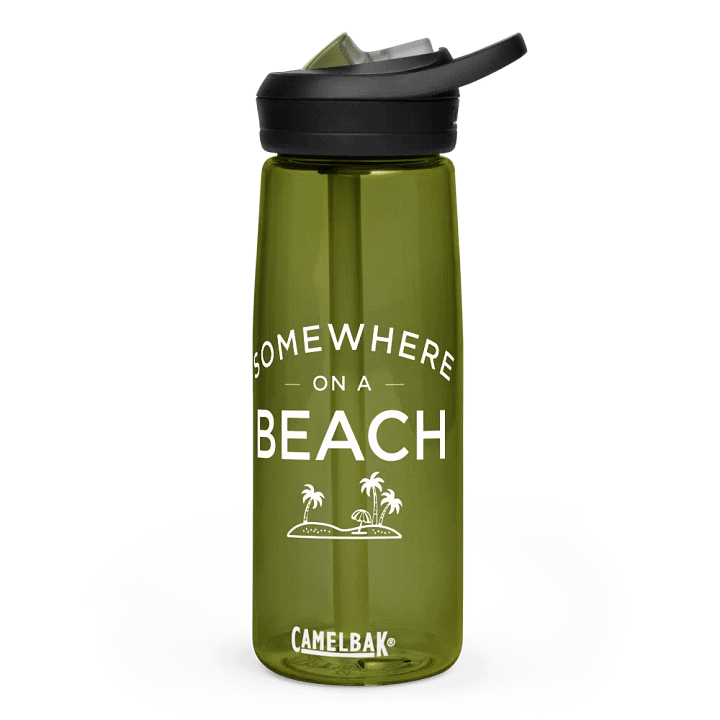 Somewhere on a Beach Water Bottle product image (17)