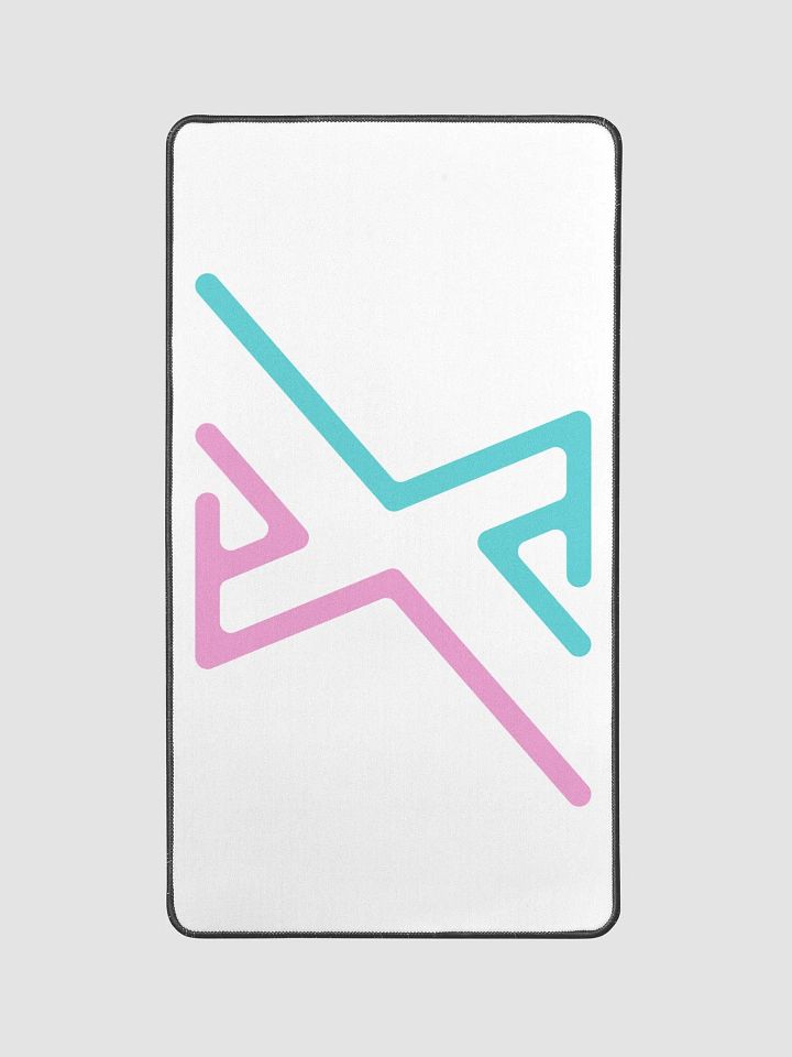 Pink&Teal desk mat product image (1)