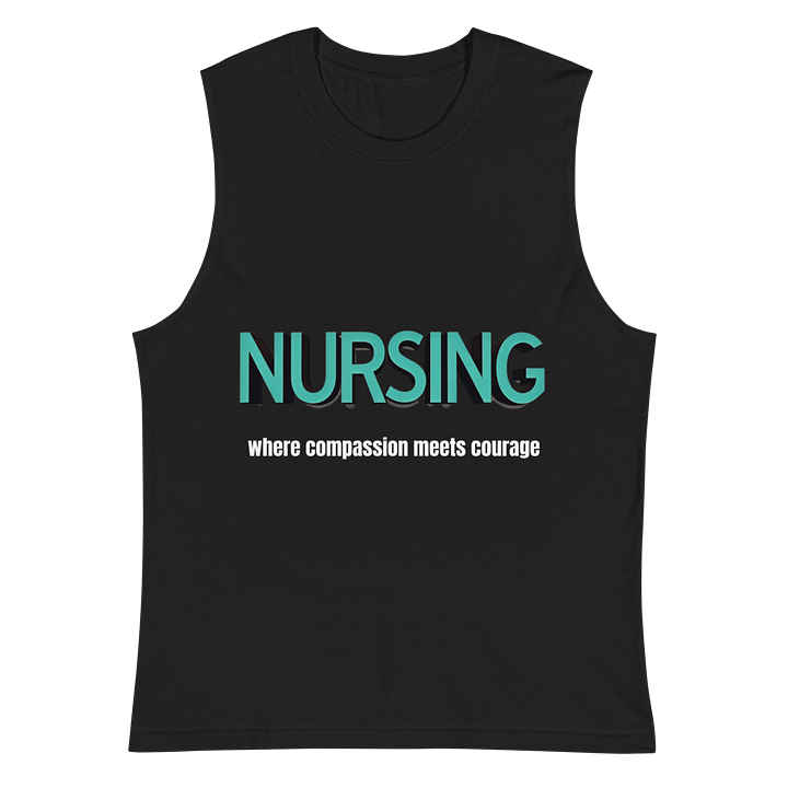 Compassion meets Courage Nursing Muscle Tank product image (2)