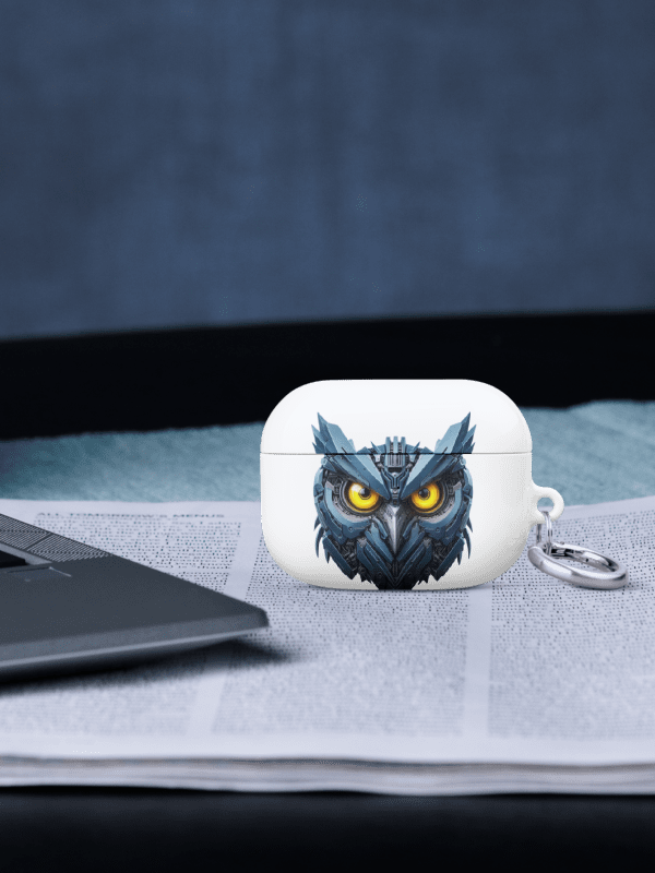 Mechanical Owl All-Over Print AirPods® Case | Ai Design product image (23)