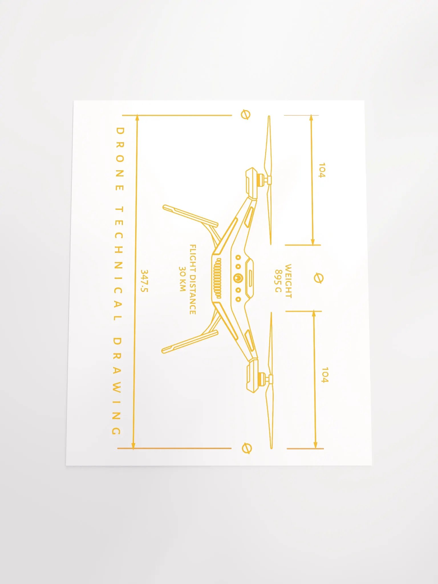 Drone - 16x20 Matte Poster product image (4)