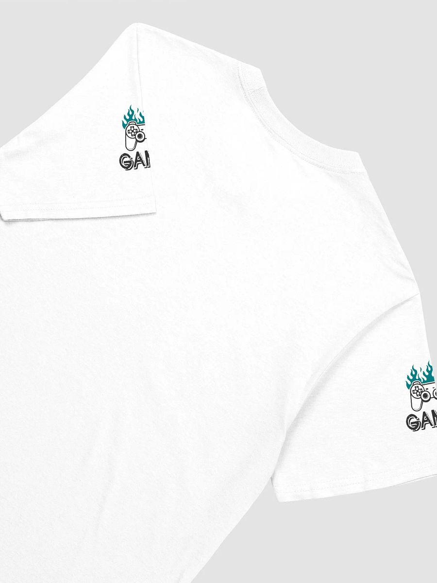 Flaming Gamer Controller T-Shirt product image (4)