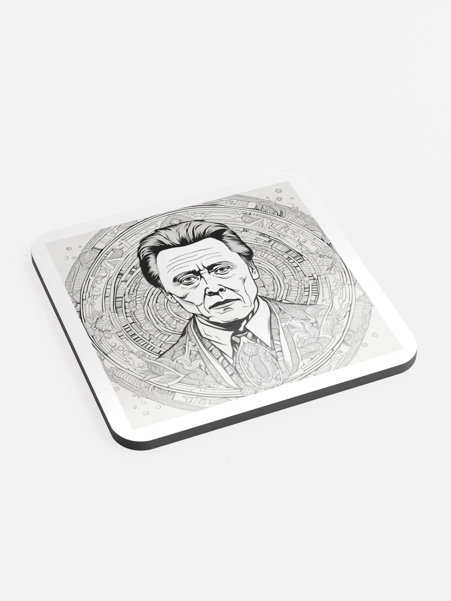 Ornate Serenity Cork Coaster product image (2)
