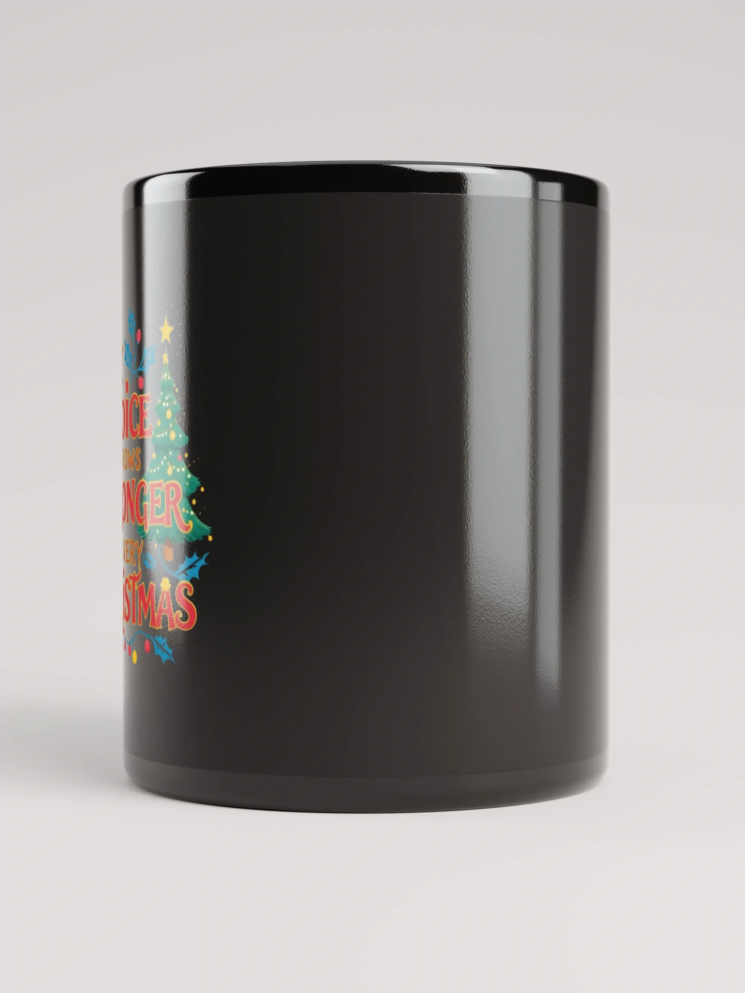 Magical Christmas Black Glossy Mug product image (6)