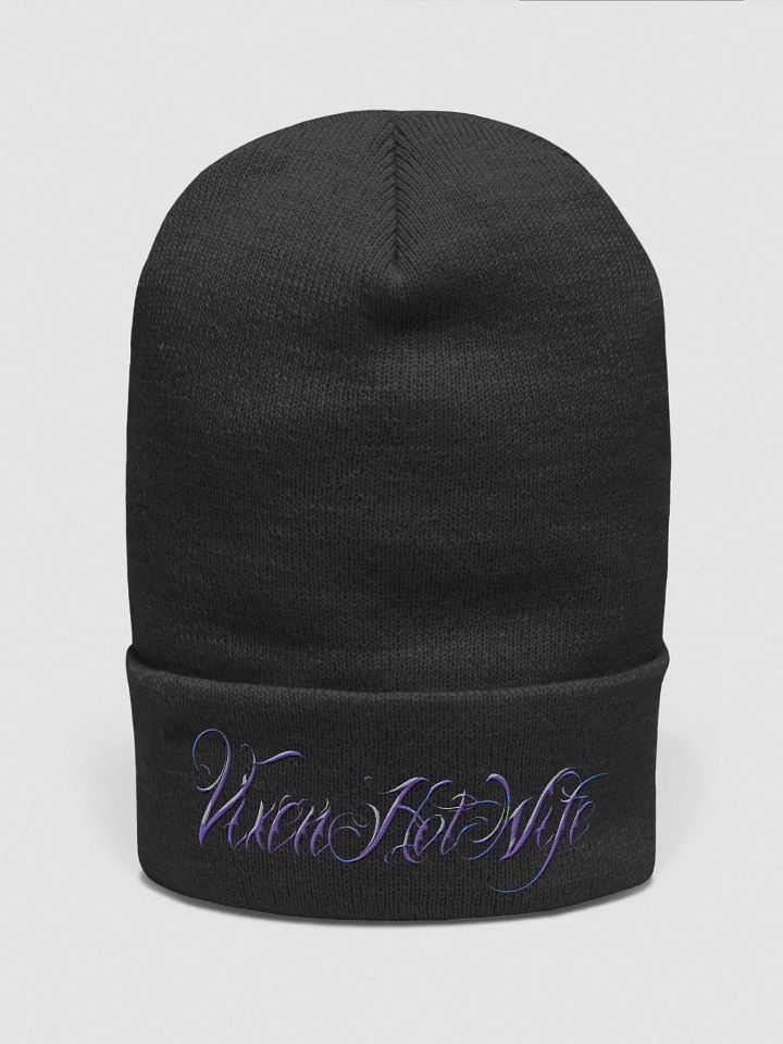 Vixen Hotwife embroidered cuffed beanie product image (2)