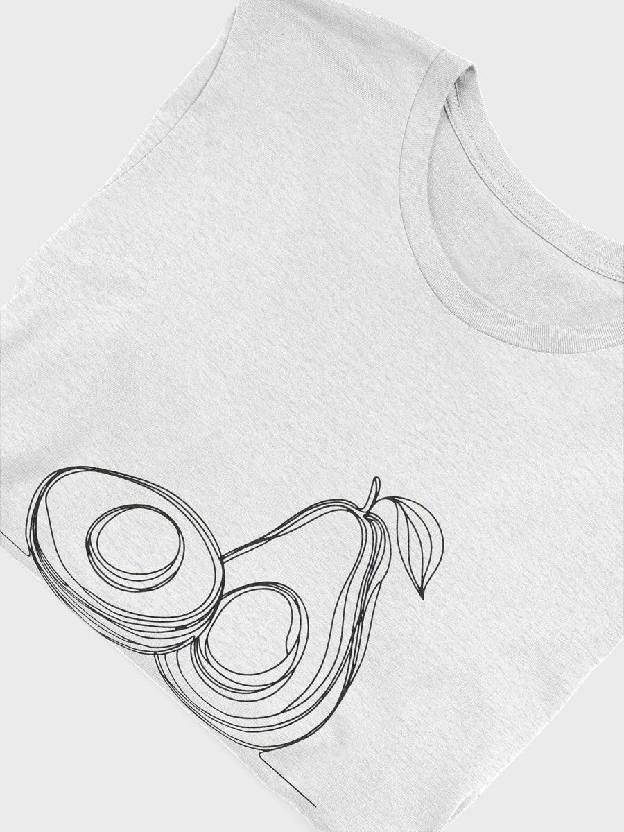Avocado Line Art Unisex Tee product image (48)